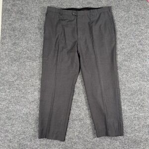 Jos A Bank‎ Reserve Reda Pants 40x30 Gray Super 130s Wool Tailored Fit Dress